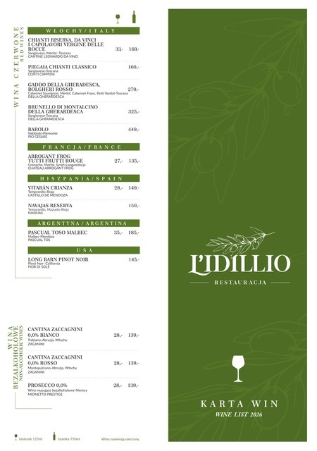 MENU wina 1 - Lidillio